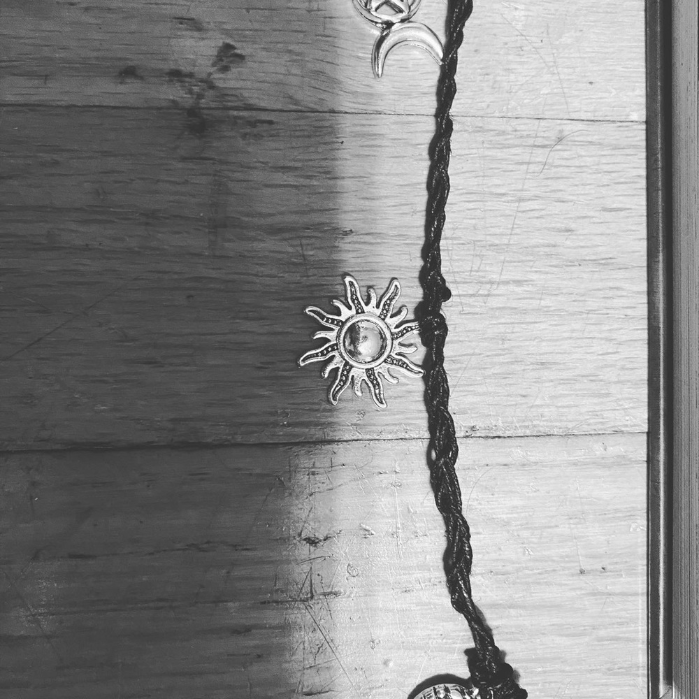 Haectate prayer knot necklace or anklets